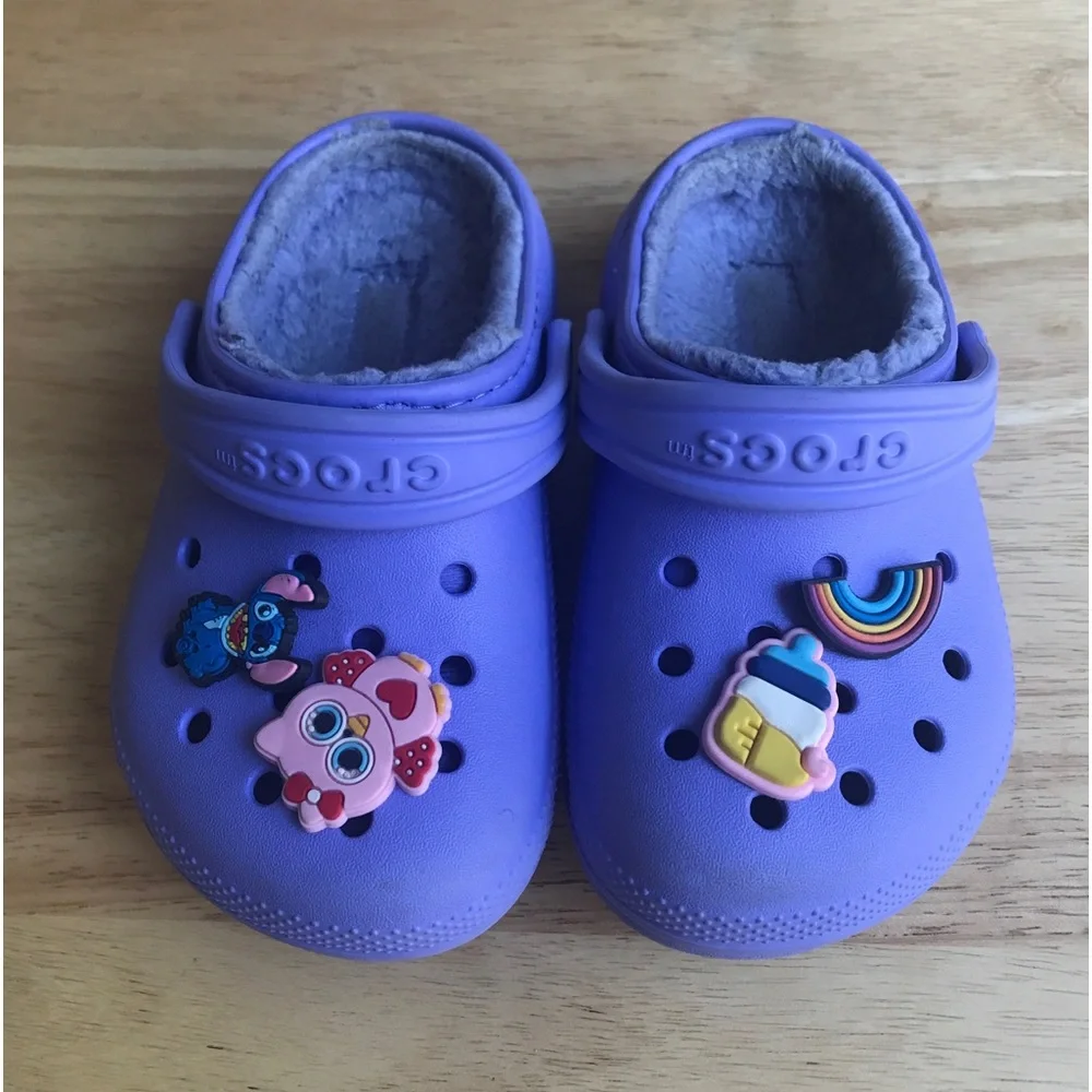 Crocs Kids Classic Lined Clog Size: C8